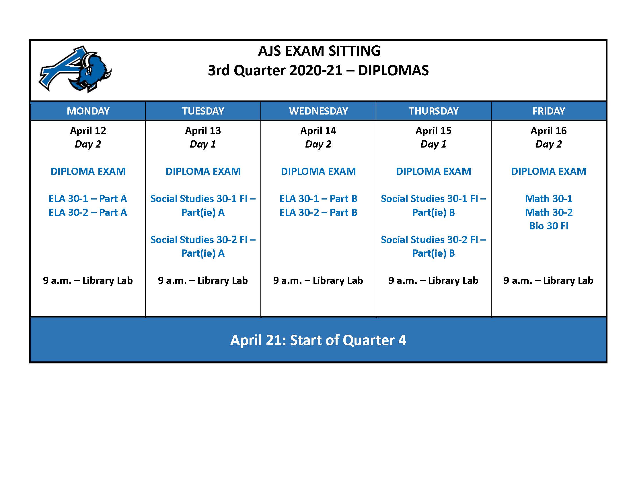 Alberta Diploma Exams 2022 RajendaRizwan